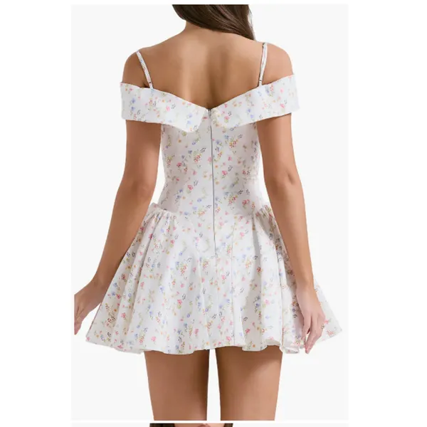 NWT House of CB Elida Off the Shoulder Minidress Size Small - Image 2