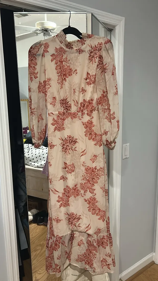 Floral Long Dress Multi - Image 2