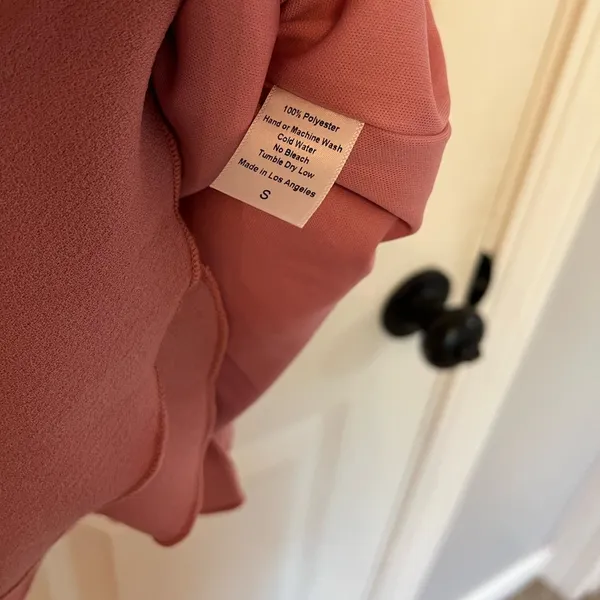 Lucy in the Sky Aubrey Ruffle Dress in Pink| Size: Small - Image 7