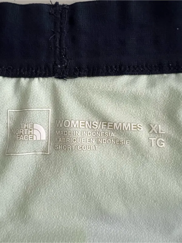 The North Face Colorblock Yellow Gray Athletic Shorts Women's Size XL - Image 5