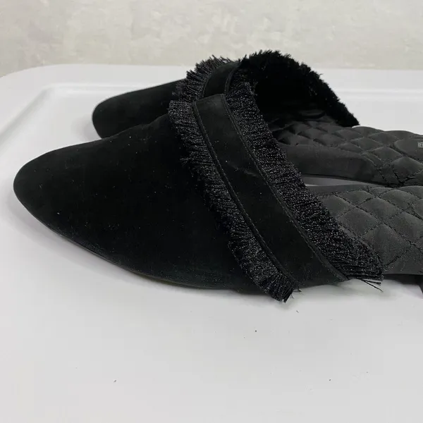 Birdies Women's Elegant Slip On‎ Mule House Slippers 9.5 Black - Image 9