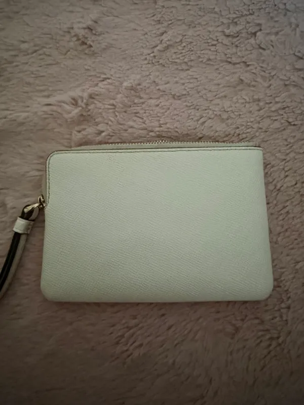 Coach White Wristlet - Image 3
