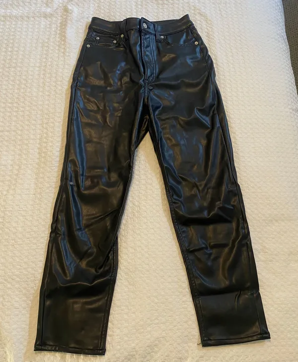 H&M Faux Leather Pants - Image 2