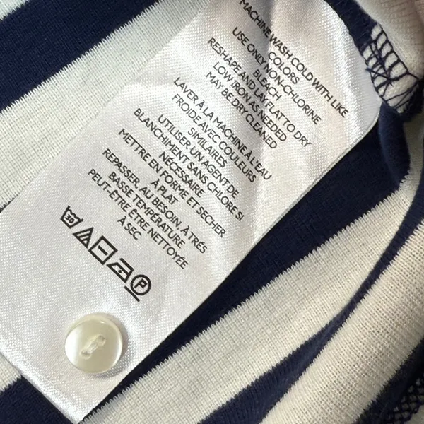 Maeve Anthropologie Striped Tank Top Sleeveless Casual Cotton Top Size Medium - Image 6