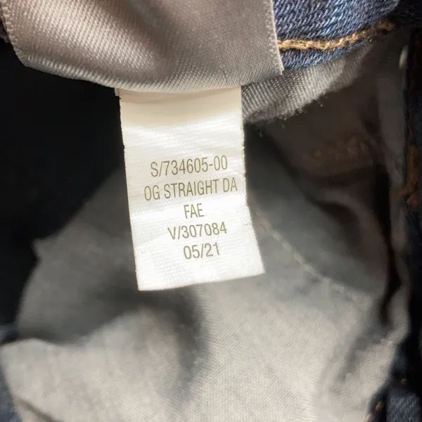 Old Navy high Rise O.G. Straight secret slim pockets size‎ 24 - Image 7