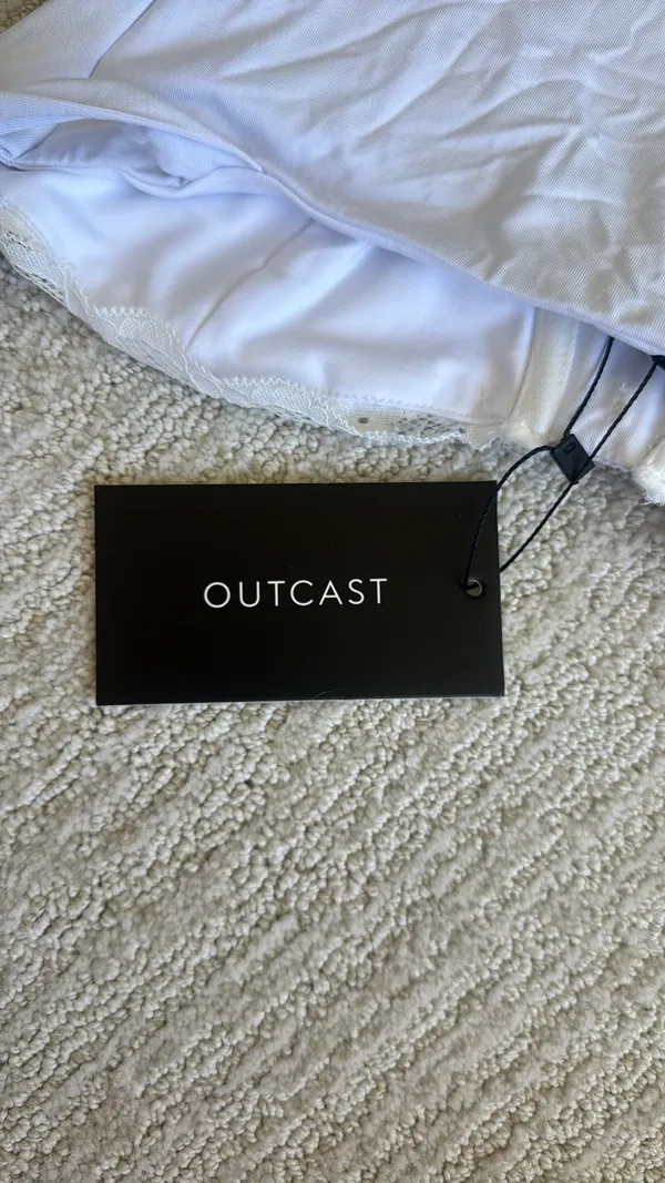 Outcast Dionne Mini Dress White Size M - Image 4