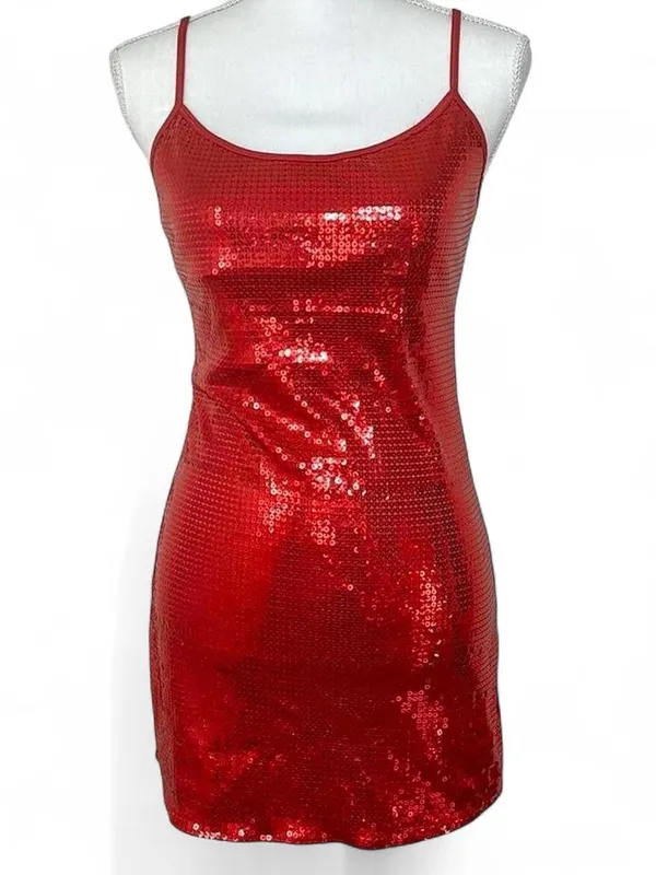 Dreamgirl Sexy Jessica Rabbit Sequin Dress - Image 6