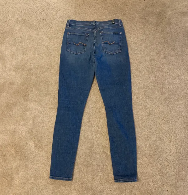 7 For All Mankind 7 For All Making High Waist Ankle Gwenevere - Image 3