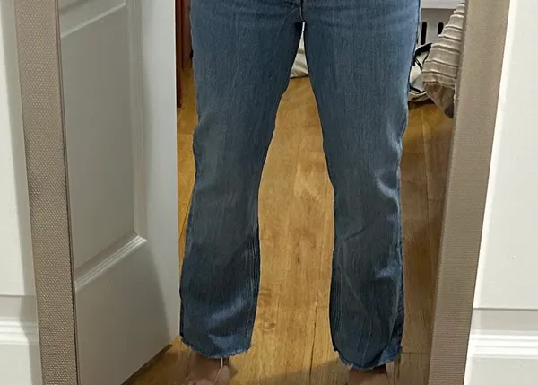 ZARA flare jeans - Image 4