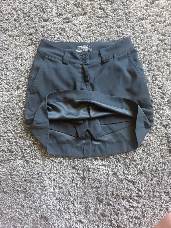 Nike Women's Charcoal Golf Skort - Image 2