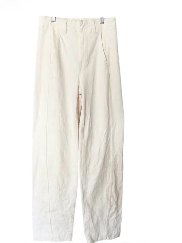 Madewell Jeans Womens Tapered Denim Trousers Vintage Ivory High Rise NWT - Image 5