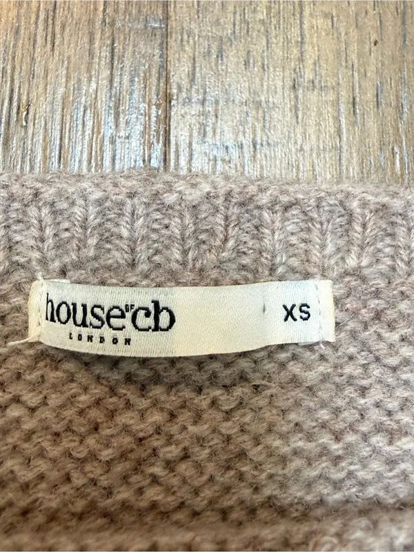 How of CB Adhara Wool Bralette Top Bra Taupe size‎ XS - Image 4