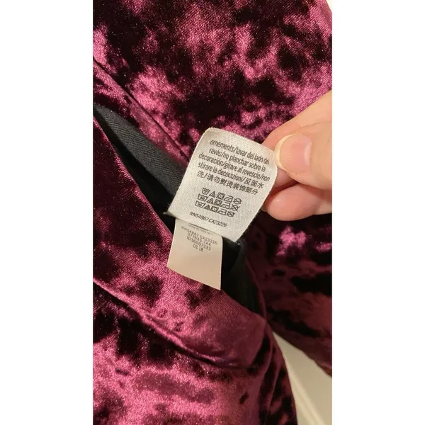 Victoria's Secret PINK REVERSIBLE SHERPA LINED JACKET SHERPA VELVET LARGE - Image 7