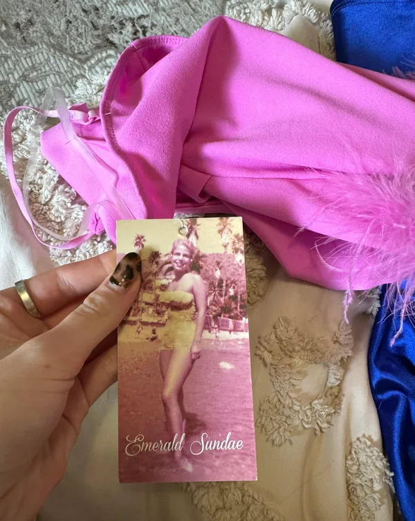 Emerald Sundae Pink Homecoming Dress - Image 2