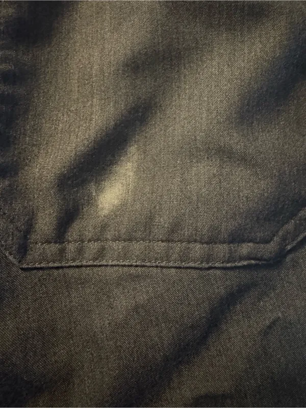 FIGS Livingston Straight-Leg Scrub Pants - Graphite Gray Size Small - Image 4