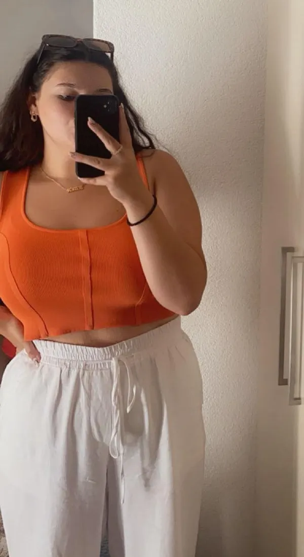Marshalls Orange Crop Tank - Image 3