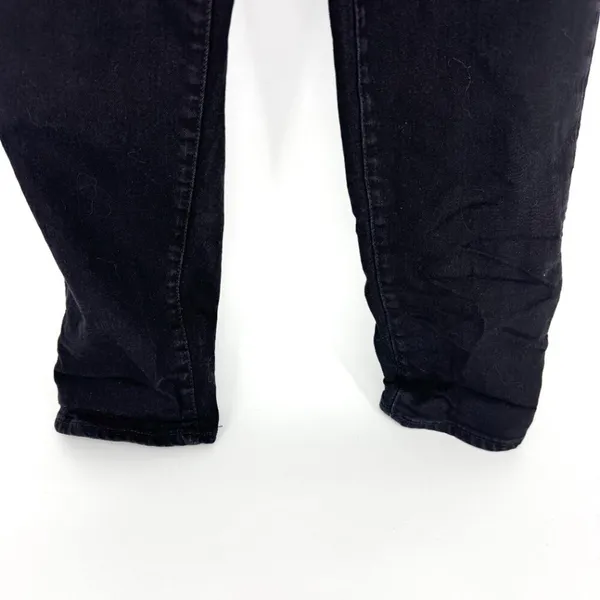 J. Crew Black‎ Denim Bib Overalls Size XXS - Image 5