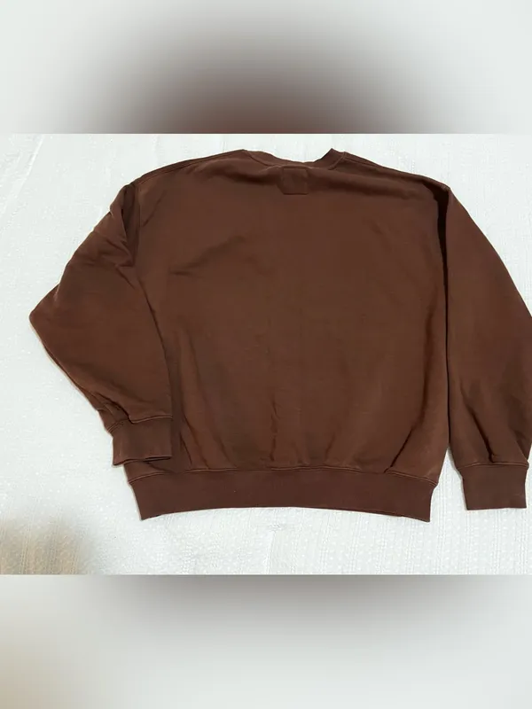 Espresso Martini Cocktail Club Brown Graphic Crewneck Sweatshirt by Lazy Sundays - Image 2