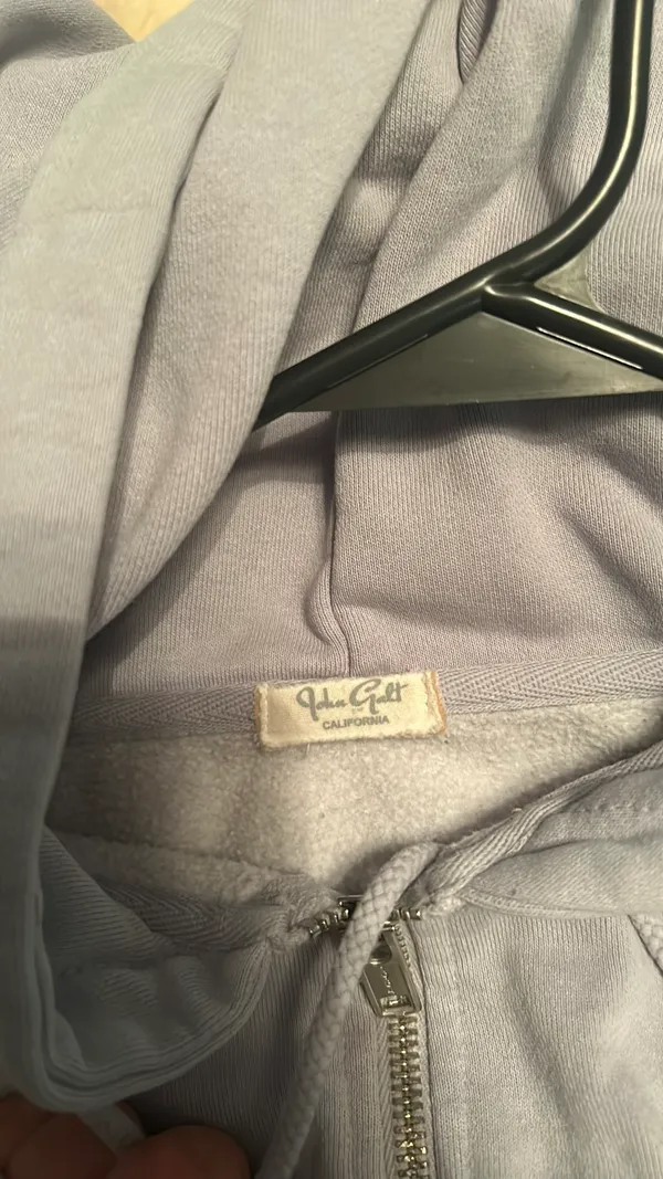 Brandy Melville blue zip up - Image 2