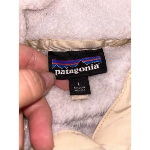 Womens Patagonia Re-Tool Snap T fleece size L - Image 3