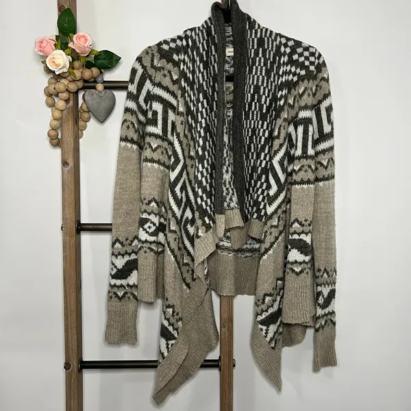Abercrombie‎ and Fitch Long Sleeve Open Cardigan Size Medium - Image 2