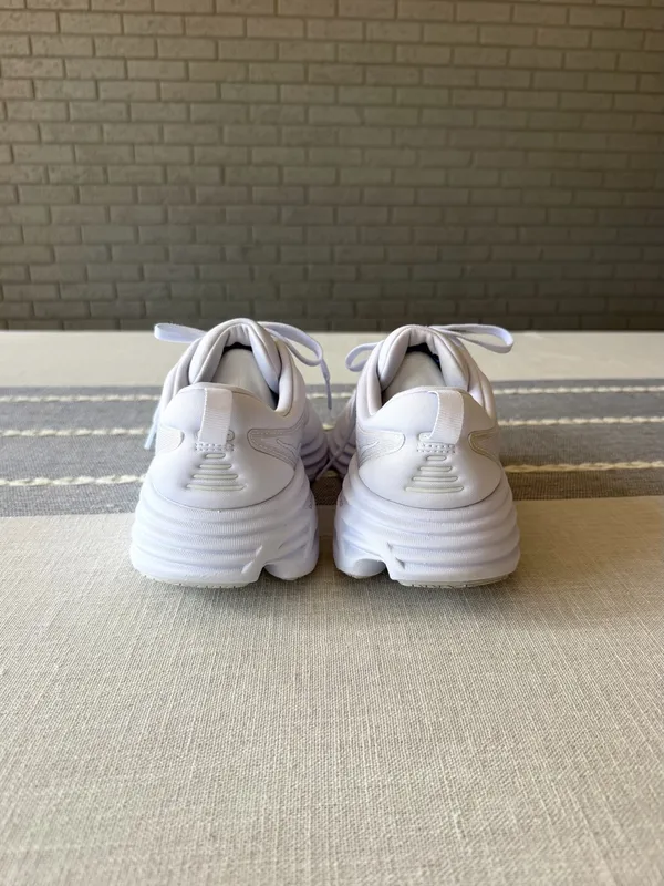 Hoka Bondi 8 Triple White Running Shoes Women’s Size 8 - Image 5