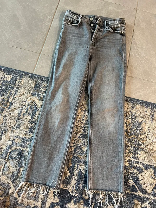 Mother The Button Fly Dazzle Jeans - Image 2