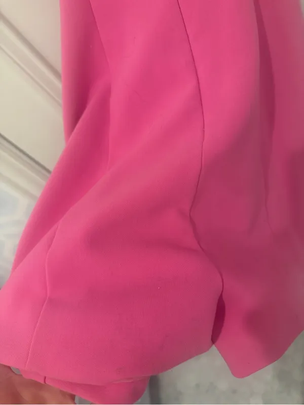 Likely Ollie Cutout Romper in Hot Pink - Image 5