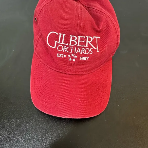 Gilbert Orchards Women's Red Baseball Cap - Image 2