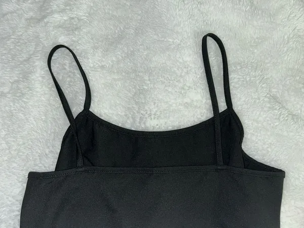 SheIn NWOT Black Paisley Print Bandana Cami Top - Image 5