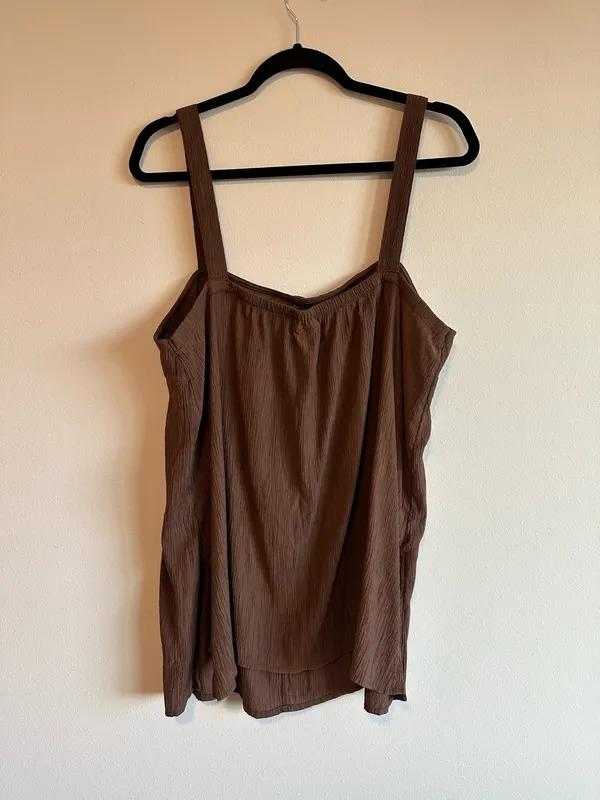 ANA Brown Tank Top - Image 3
