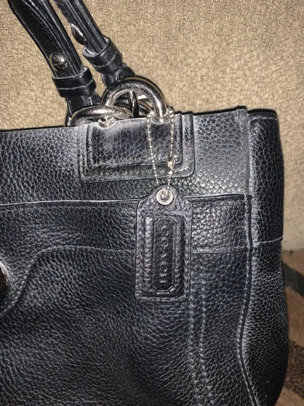 Coach Black Purse - Image 3