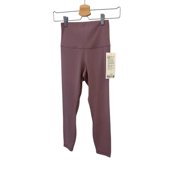 lululemon Align High-Rise Crop 23" Size 4 Lavender Lux NWT Authentic - Image 6