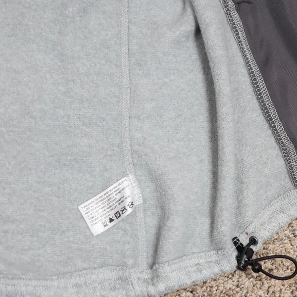 ORVIS Womens Full Zip‎ Fleece Jacket Gray Size XL - Image 4