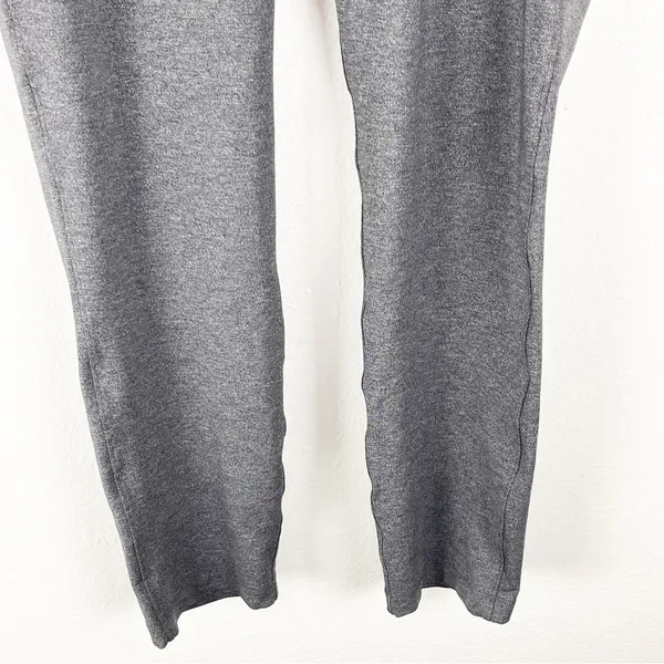 LULULEMON On The Fly Heathered Gray Drawstring Waist Pants 6 Casual Gym Neutral - Image 7