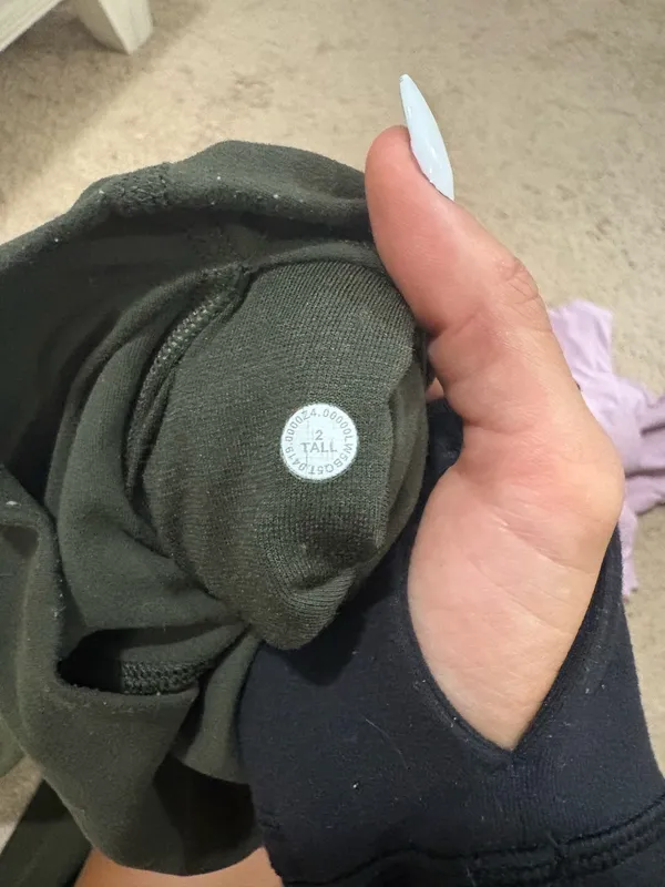 Lululemon Align Leggings Dark Green Olive TALL - Image 4