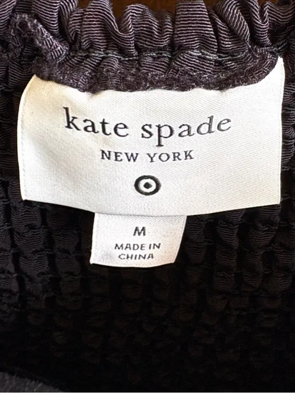 EUC Kate Spade X Target Tiered Midi Dress Black Size Medium - Image 7