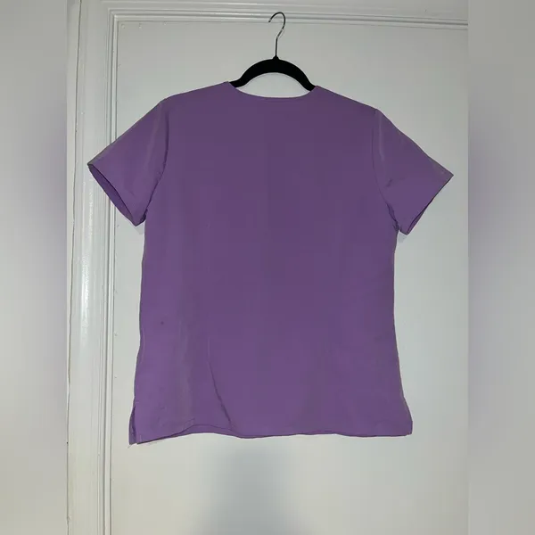 FIGS Small - Ultra Violet Catarina™ - One-Pocket Scrub Top‎ Technical Collection - Image 3