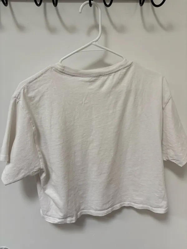 Bobbles and Lace Boutique White Crop - Image 2