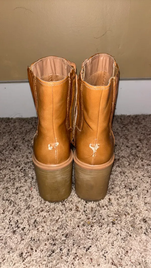 Chunky boots Brown Size 6.5 - Image 2