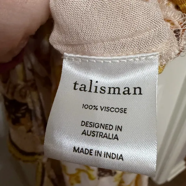 TALISMAN Rhiannon Boho Maxi‎ Dress size xl - Image 10