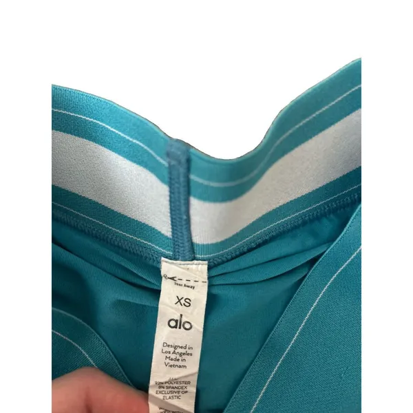 Alo Yoga Match Point Tennis Skirt Blue Splash XS RARE SOLD OUT - Image 7