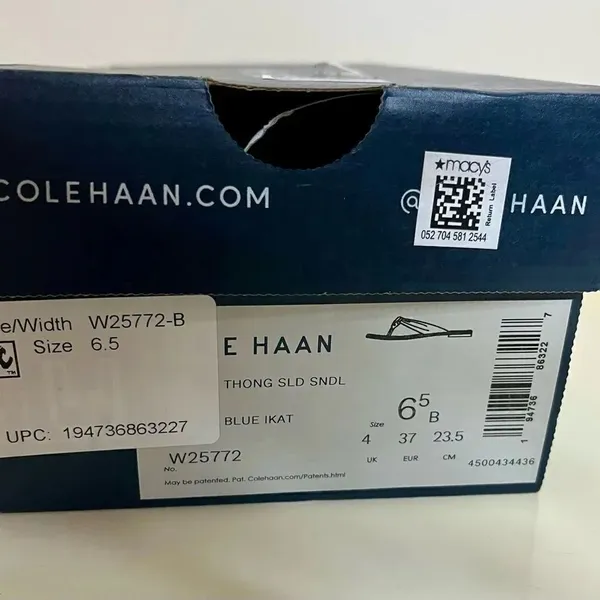 NIB- Cole Haan® Fiona Thong Slide Sandals. -6.5 - Image 4