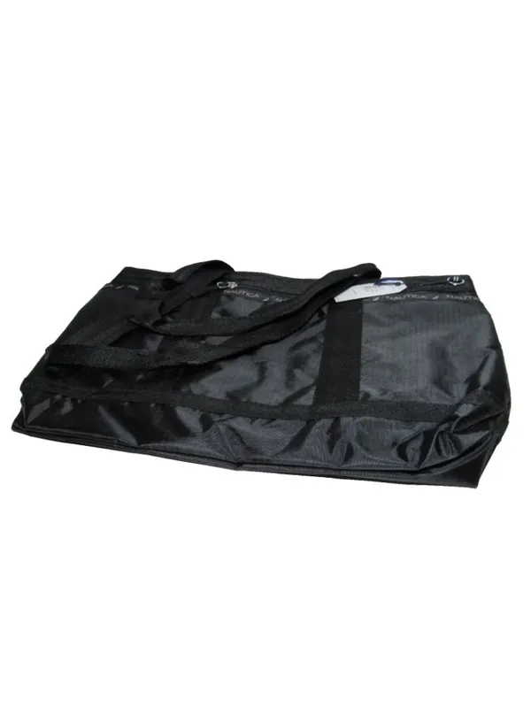 Nautica Captains Quarters Tote Overnight Gym Bag Medum Black NWT - Image 5