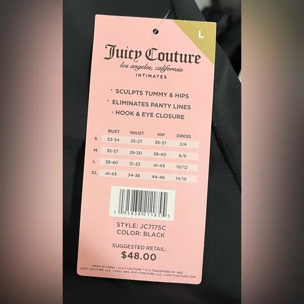 Juicy Couture shaping scuba bodysuit - Image 4