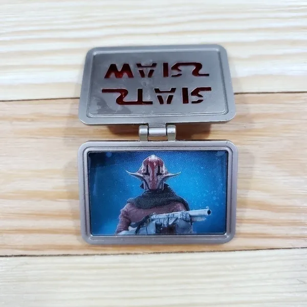 Disney Star Wars Sidon Ithano Hinged Pin LE 10K Force Awakens Crimson Corsair OS - Image 3