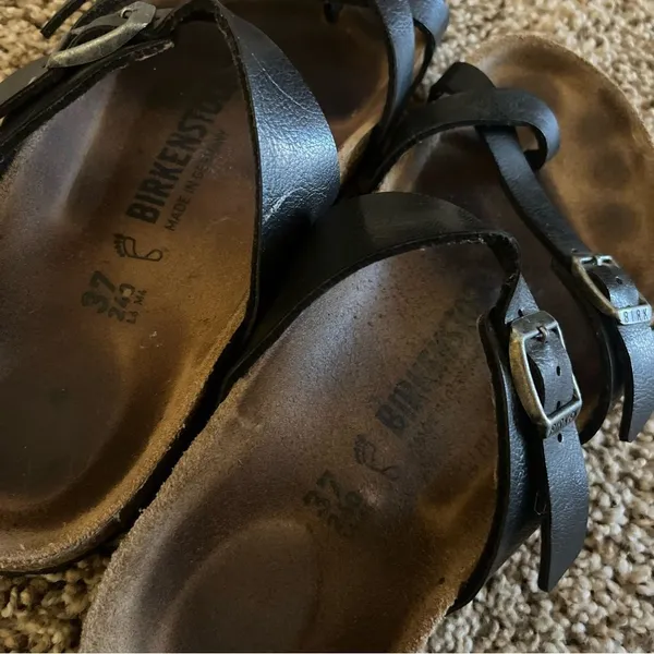 Birkenstock Mayari Black Strap Sandals - Image 7