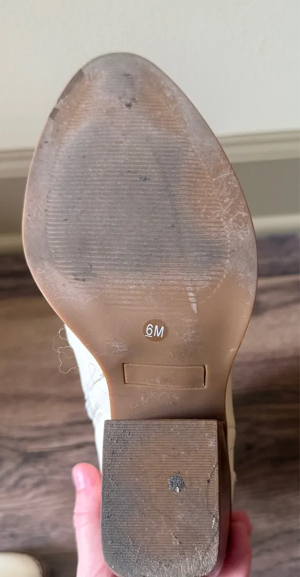 Mix White No. 6 Boots - Image 4