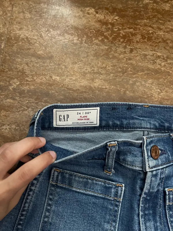 High-Rise Flare Gap Jeans 70s - Image 5
