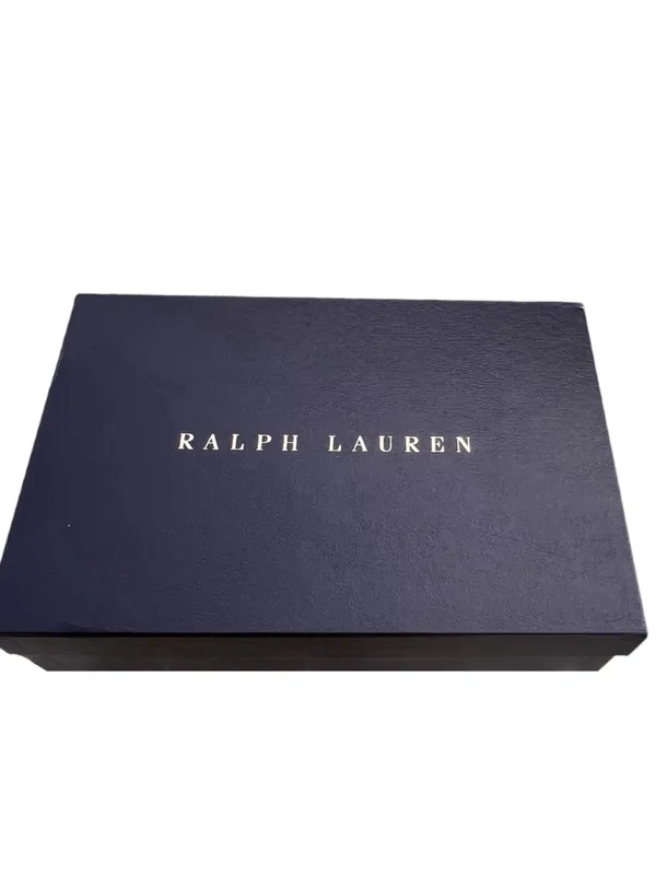 Ralph Lauren Collection Celia Pinstripe Wool Blend Pump EU 39 US 9 Business - Image 11